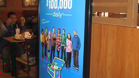 McDonald's Monopoly Stanchion 