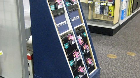 FujiFilm Best Buy Holiday Shipper