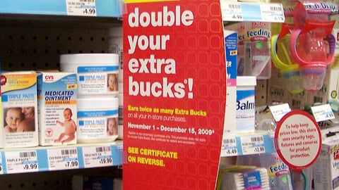 CVS 'Double Extra Bucks' Violator