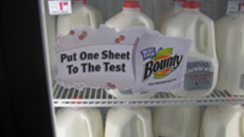 Bounty Re-Launch Freezer Cling
