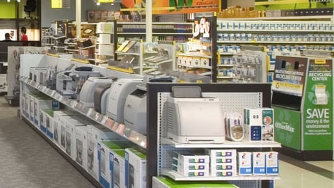 OfficeMax Prototype Aisle Signs