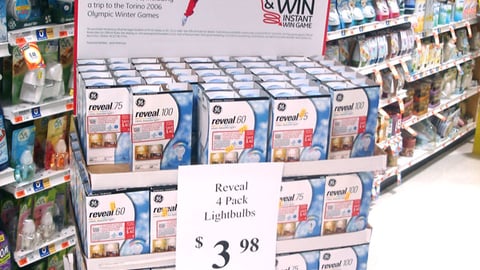 Reveal 'Switch and Win' Shipper