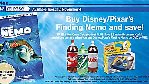 Kmart  'Finding Nemo' Feature