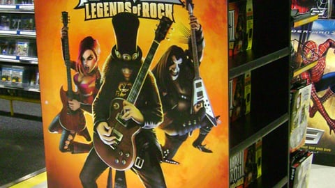 <I>Guitar Hero III' Pallet Display