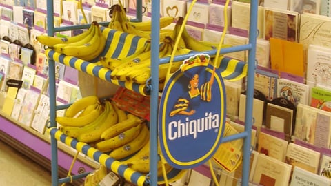 Chiquita Banana Mobile Floorstand