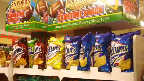 Snyder's of Hanover Endcap Header