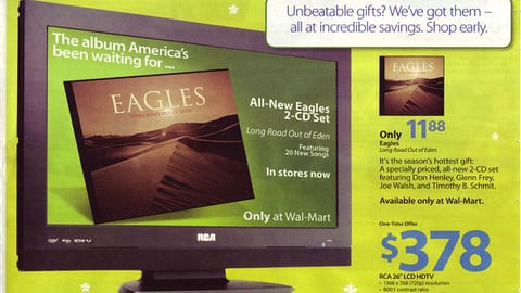 Wal-Mart Holiday Circular Cover