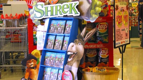 King Soopers 'Shrek 2' Lobby Display