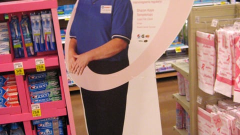 Kroger 'Giving Hope' Standee