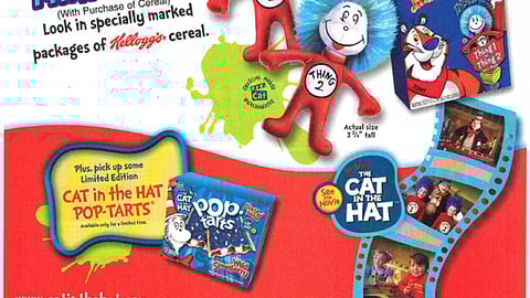 Kellogg's 'Cat in the Hat' FSI