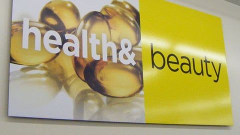 Dollar General HBA Wall Sign