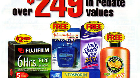 Eckerd All-In-One Rebates Cover