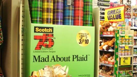 Scotch 75th Anniversary Wrapping Paper Sidekick