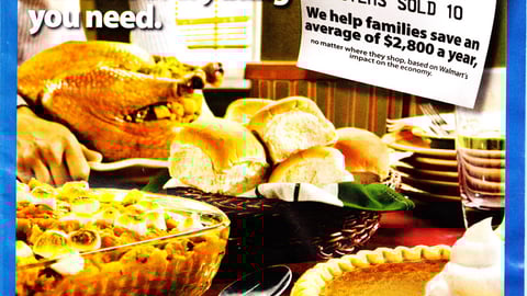 Walmart Thanksgiving Circular Cover