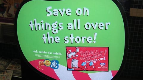 Rite Aid 'Cat' Window Cling