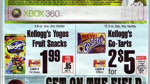 ShopRite/Kellogg's Xbox 360 Sweeps Feature