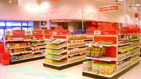 Target Holiday Food Merchandising