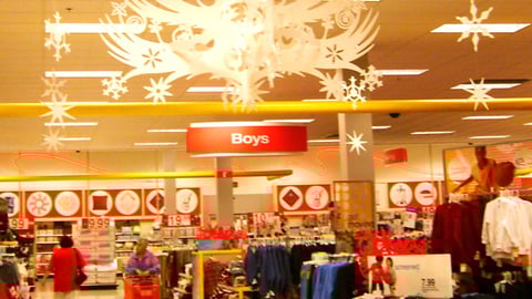 Target Holiday Ceiling Mobile