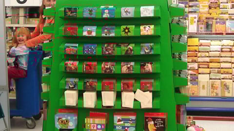 Wal-Mart Holday Gift Card Display