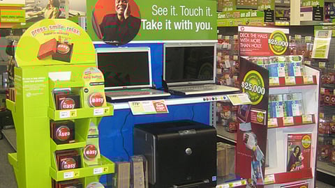 Staples Dell Endcap