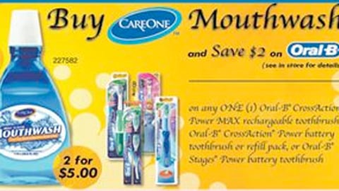 Stop & Shop/Oral-B Feature