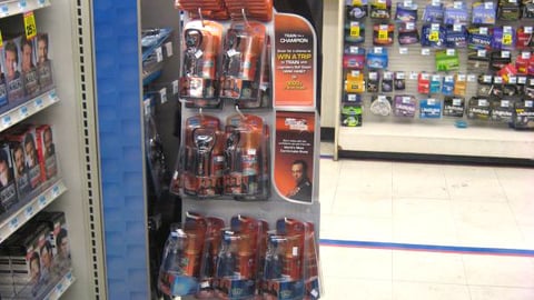 Gillette Fusion 'Champion' Floorstand