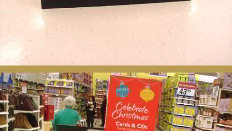 Kmart/American Greetings Christmas CD Pallet Display