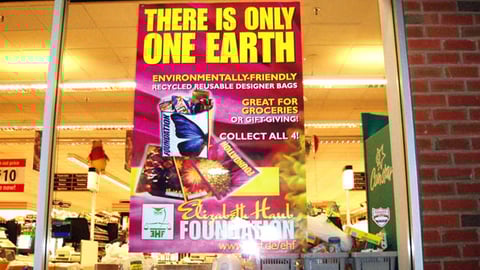 A&P Elizabeth Haub Foundation Offer Window Cling