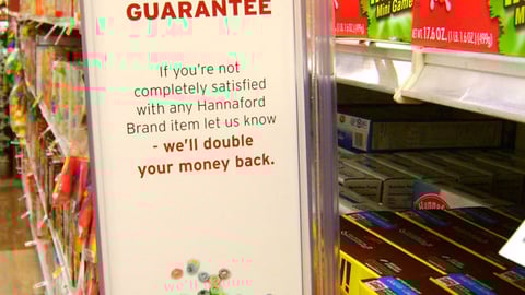 Hannaford Private Label Violator