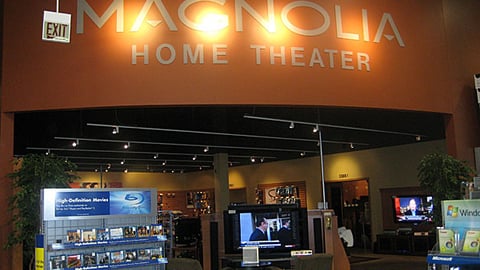 Best Buy Magnolia Home Theater Department