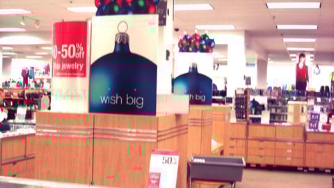 Sears 'Wish Big' Counter Cards
