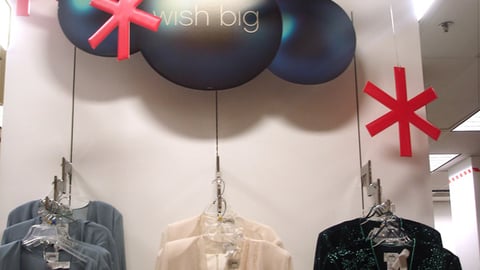 Sears 'Wish Big' Ceiling Hangers