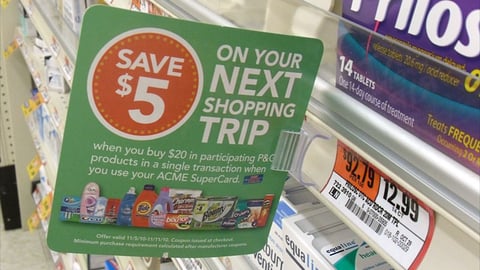 Acme P&G Incentive Shelf Talker