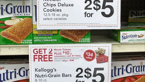 Kellogg Movie Incentive Shelf Signs