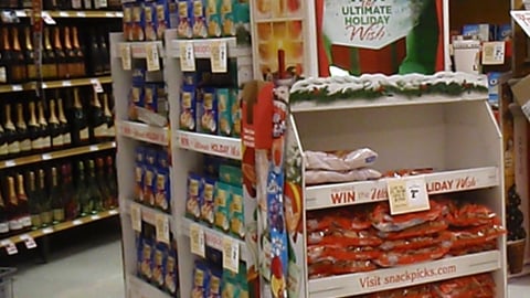 Kellogg 'Ultimate Holiday Wish' Floorstands