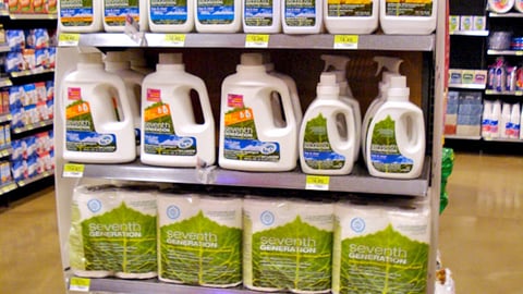 Marketside 'Green Living' Seventh Generation Endcap