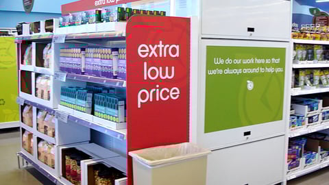 Fresh & Easy 'Extra Low Price' Endcap
