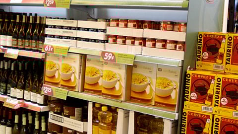 Fresh & Easy Wine Rebate Shelf Signs