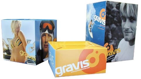Gravis Footwear Cubes