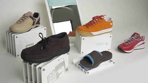 Gravis Footwear Shelves