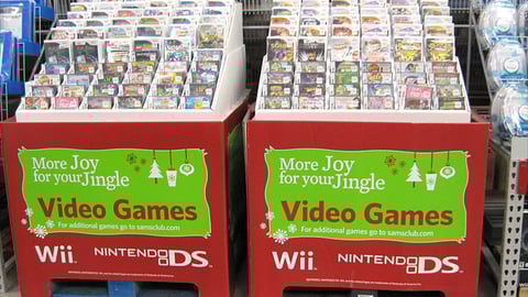 Sam's Club Holiday Video Game Pallets