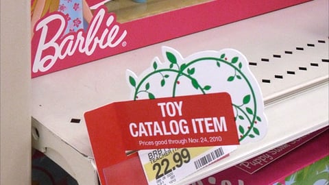 Target 'Toy Catalog Item' Shelf Talker