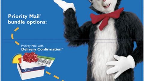 MasterCard USPS 'Cat' Standee