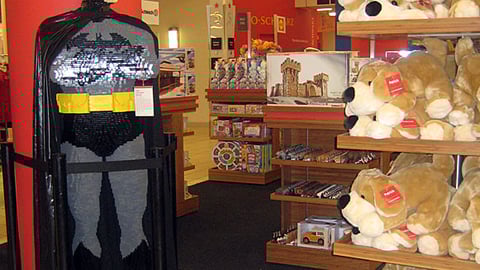 FAO Schwarz Lego Batman Statue