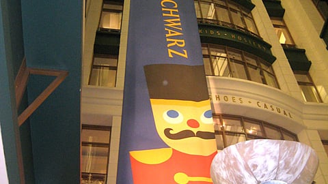Macy's FAO Schwarz Giant Ceiling Banner