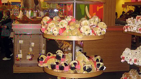 FAO Schwarz Plush Rack