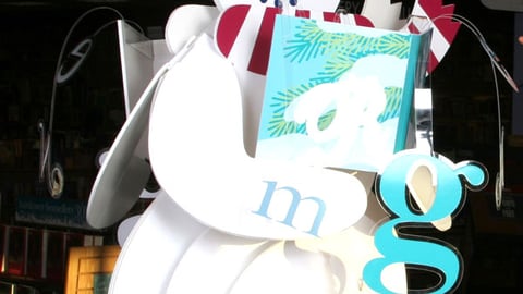 Borders 2005 Holiday Display