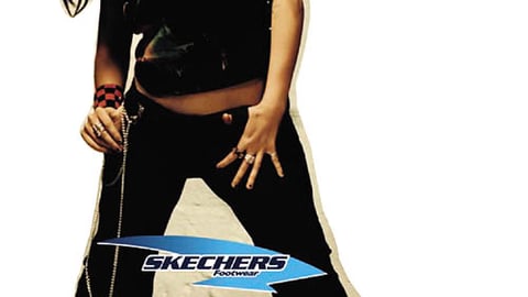Skechers Christina Aguilera Standee