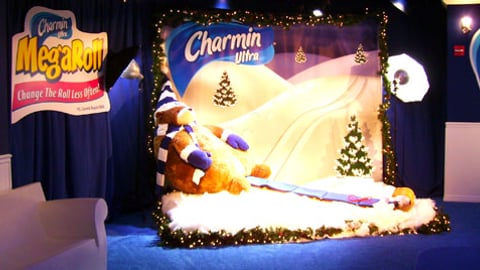 Charmin Restrooms Winter Vignette
