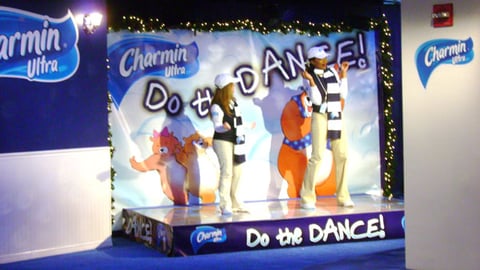 Charmin Restrooms 'Potty Dance' Stage